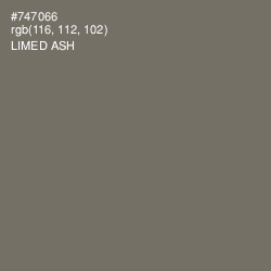 #747066 - Limed Ash Color Image